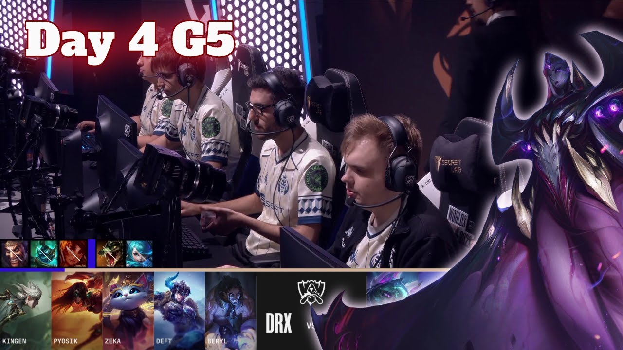 DRX vs MAD | Day 4 LoL Worlds 2022 Play-Ins | DRX vs Mad Lions