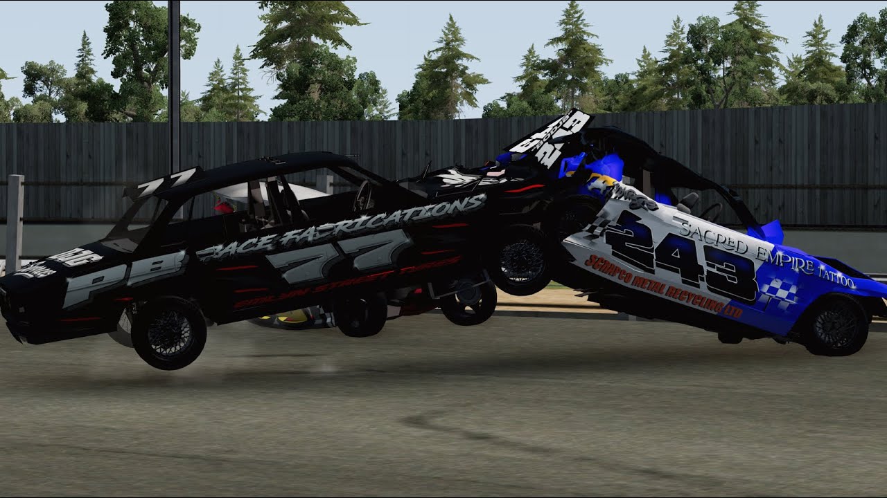 CRPs Rep Domestic Unlimited Bangers BeamNg - Yarmouth 2026!! (Crash Highlights) 