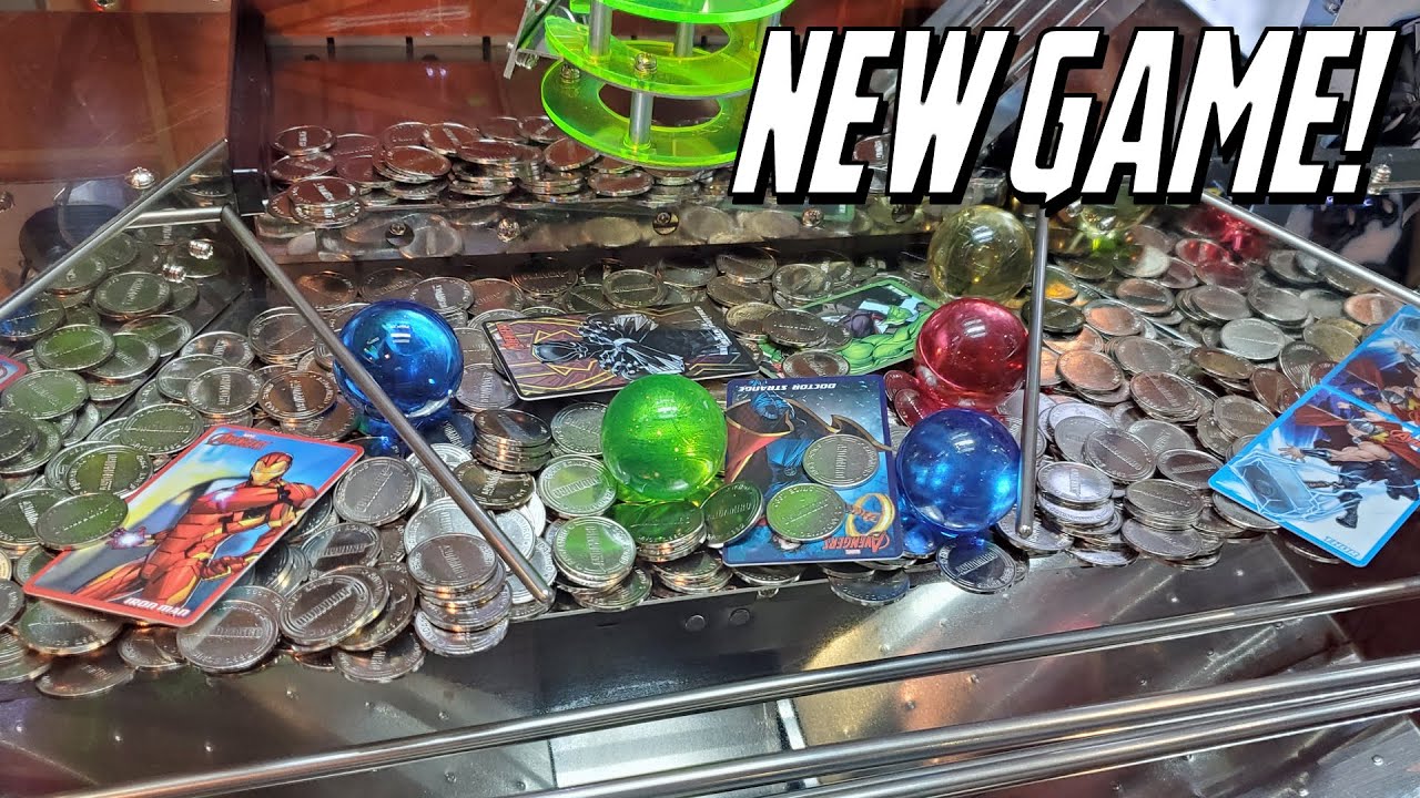 NEW GAME! Marvels Avengers Coin Pusher
