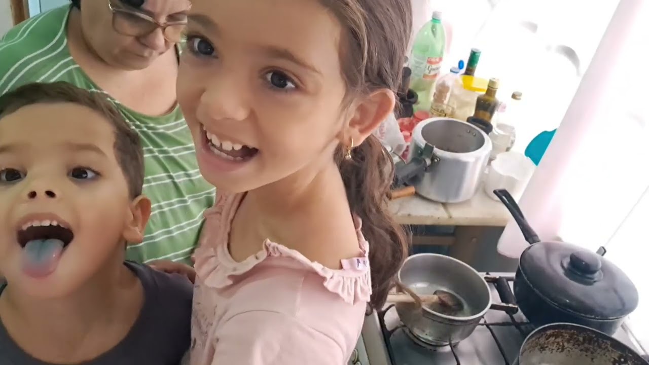 Cozinhando com a Samantha e o Francisco 