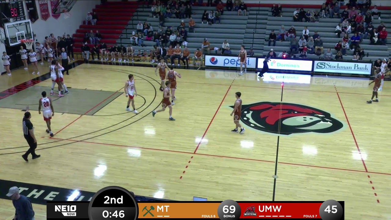 Montana Western vs. No. 11 Montana Tech MBB 1/16