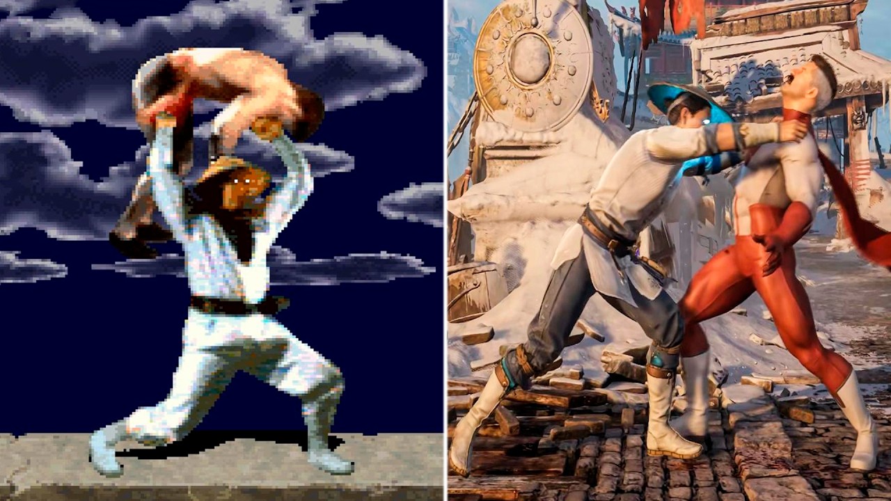 Evolution of Raiden's Throws (1992-2026)