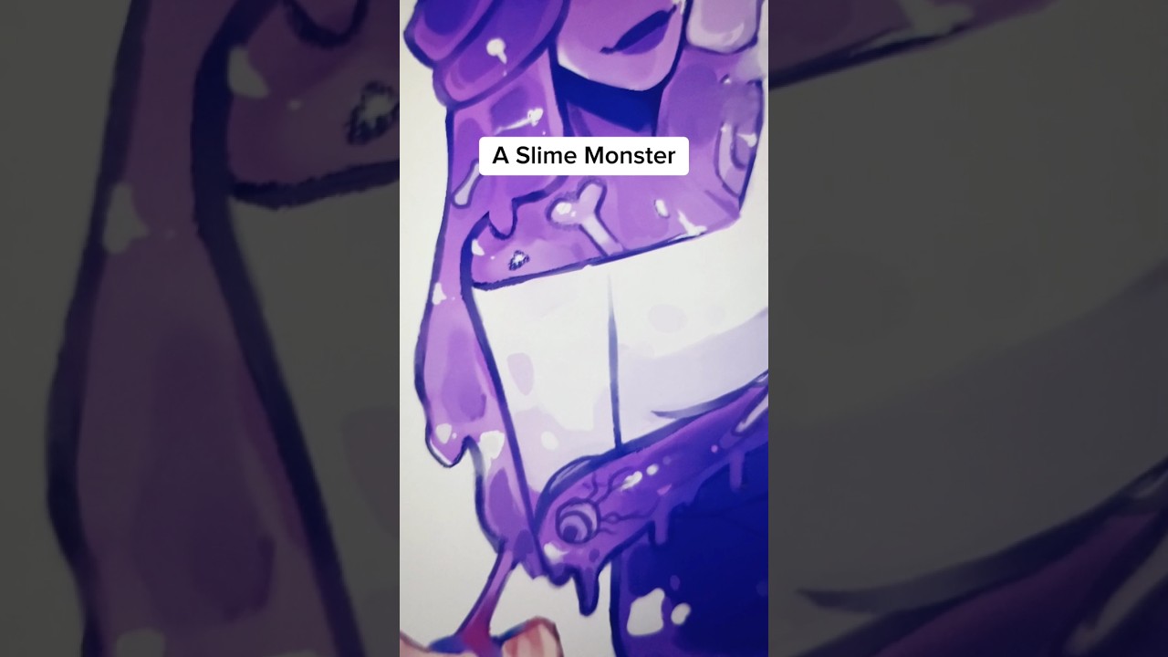 What Monster Would You Be? 🤔 || Drawing Challenge #artist #monster #art #drawings #artchallenge