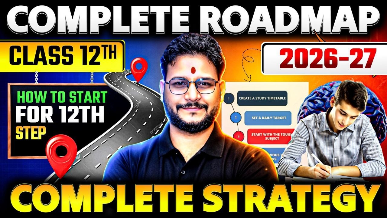 CHEMISTRY COMPLETE ROADMAP 12TH || 2026-27 || HOW TO STRAT CLASS 12TH STARTAGY