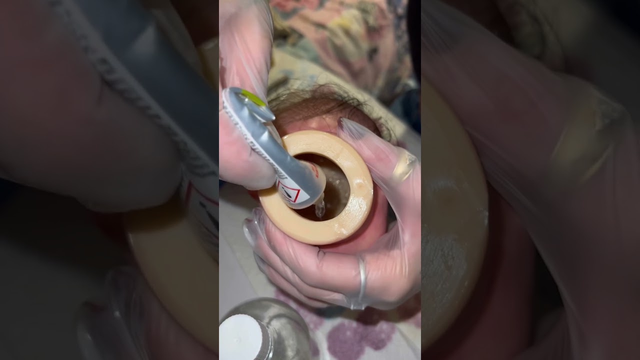 I used my own child&rsquo;s hair to root a reborn baby#rebornbaby rn