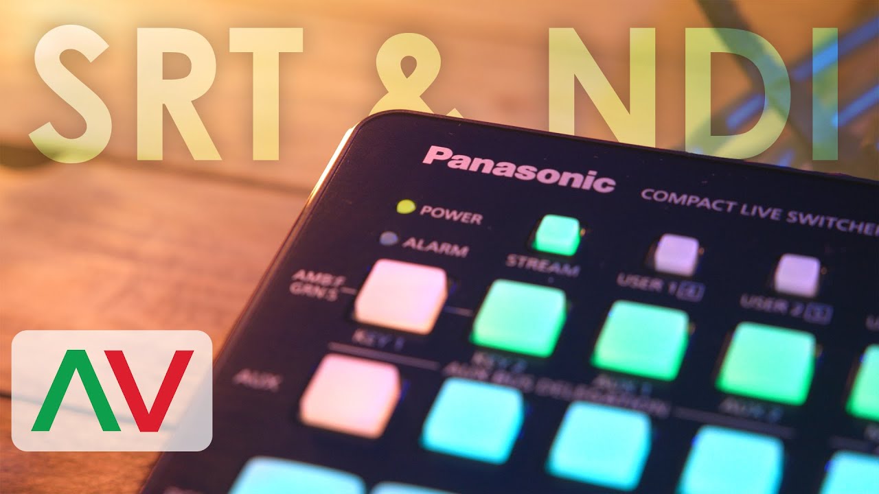 Panasonic HSW10 - Compact Switcher with SDI, HDMI, NDI & SRT