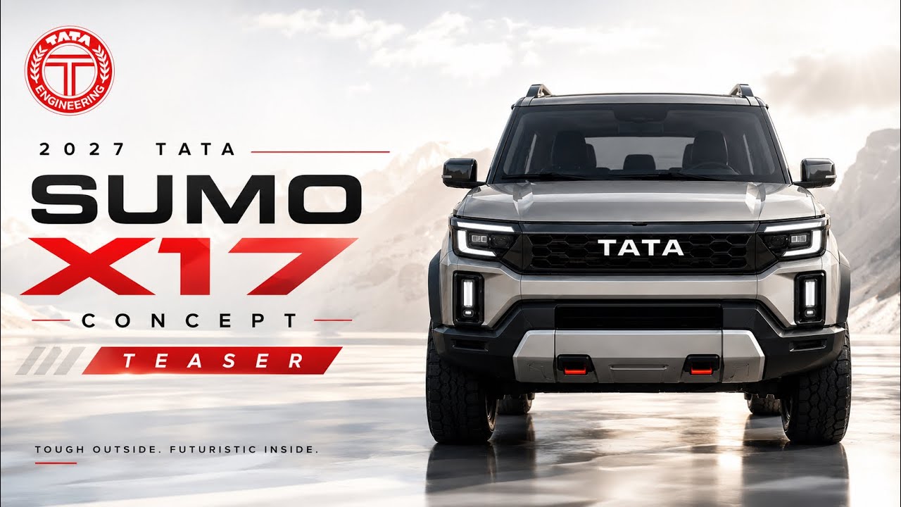 2027 Tata Sumo X17 Concept Teaser | Designed by The Harshal Maheshwari