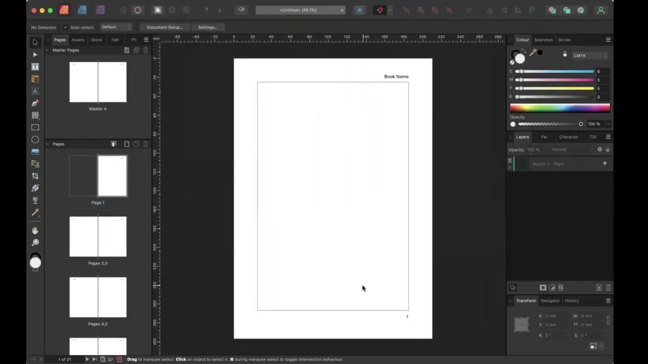 How to Use Master Pages in Affinity Publisher (Beg