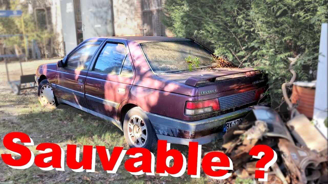 Cette rare 405 était destinée à la casse. Peut-on la sauver ?