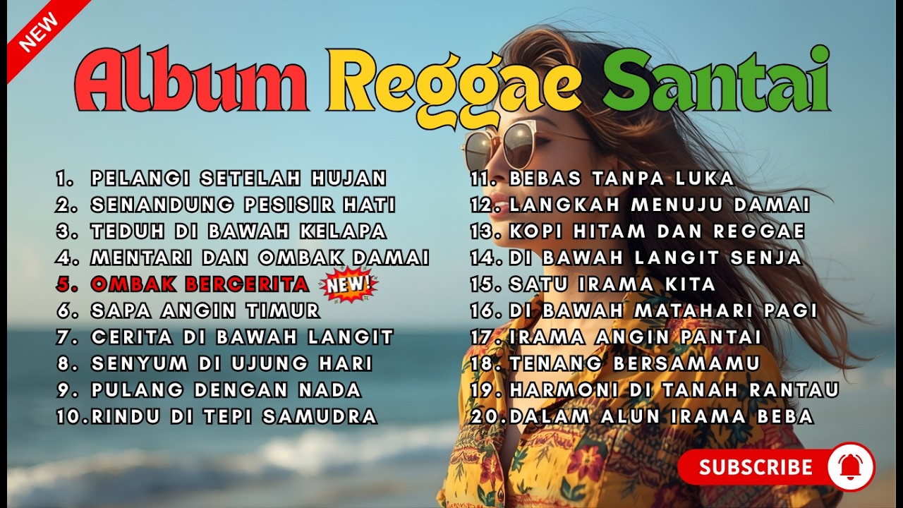 Playlist Reggae Chill Out 🌊 | Vibes Santai Sepanjang Hari