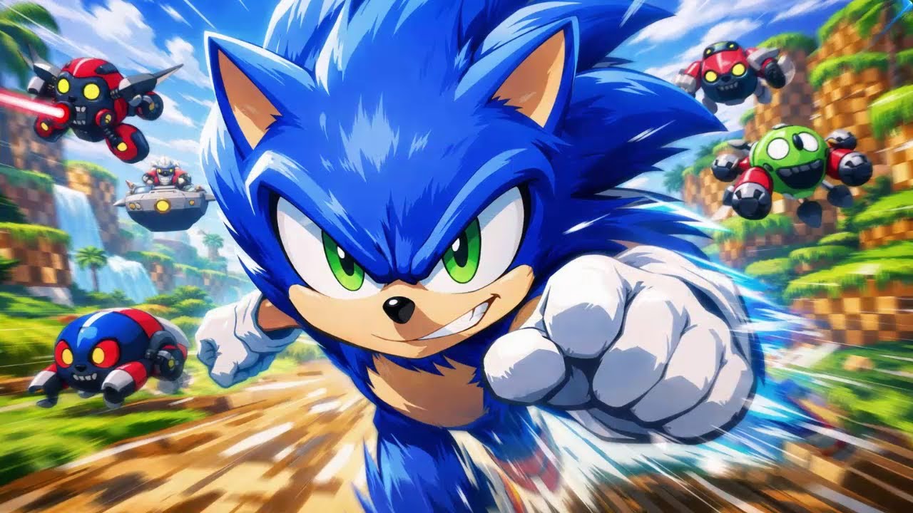Sonic World Atmosphere | 1 Hour of Awesome & Relaxing Sonic The Hedgehog themed Music Beats