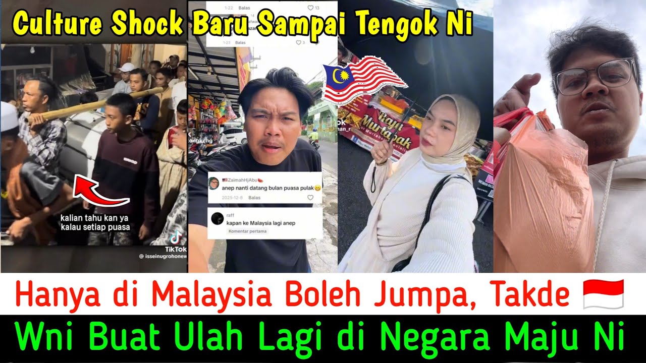 CULTURE SHOCK PUASA DI MALAYSIA PERTAMA KALI, ORANG2 INDONESIA RASAKAN HAL INI