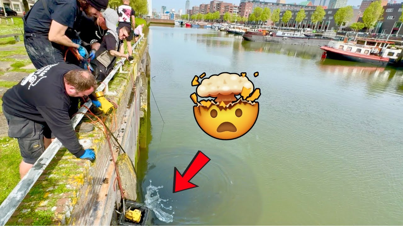 ¡Tesoro Inesperado Encontrado en el Canal! (Pesca con Imán)
