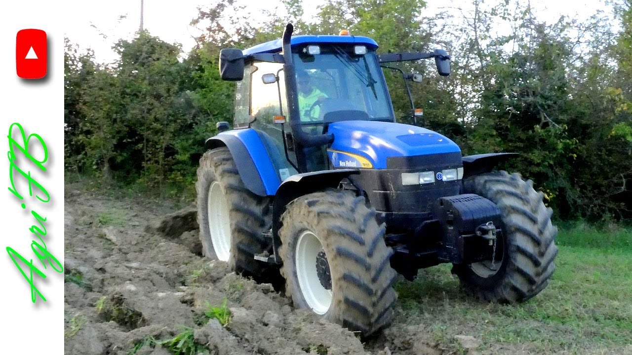 New Holland TM 155 + aratro Cormagri TP140H - Agromeccanica Betti (Fabriano,AN)