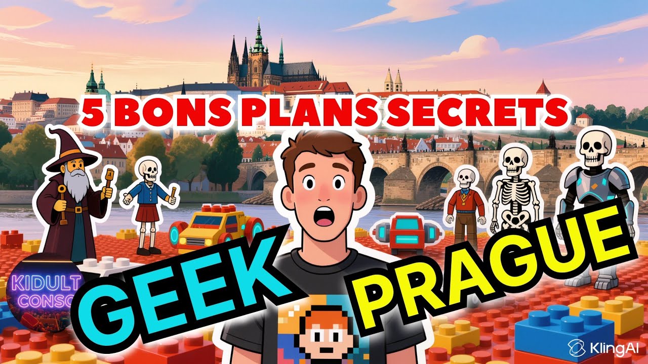 🇨🇿 PRAGUE : 5 LIEUX GEEK INATTENDUS QUE PEU DE TOURISTES CONNAISSENT ✨