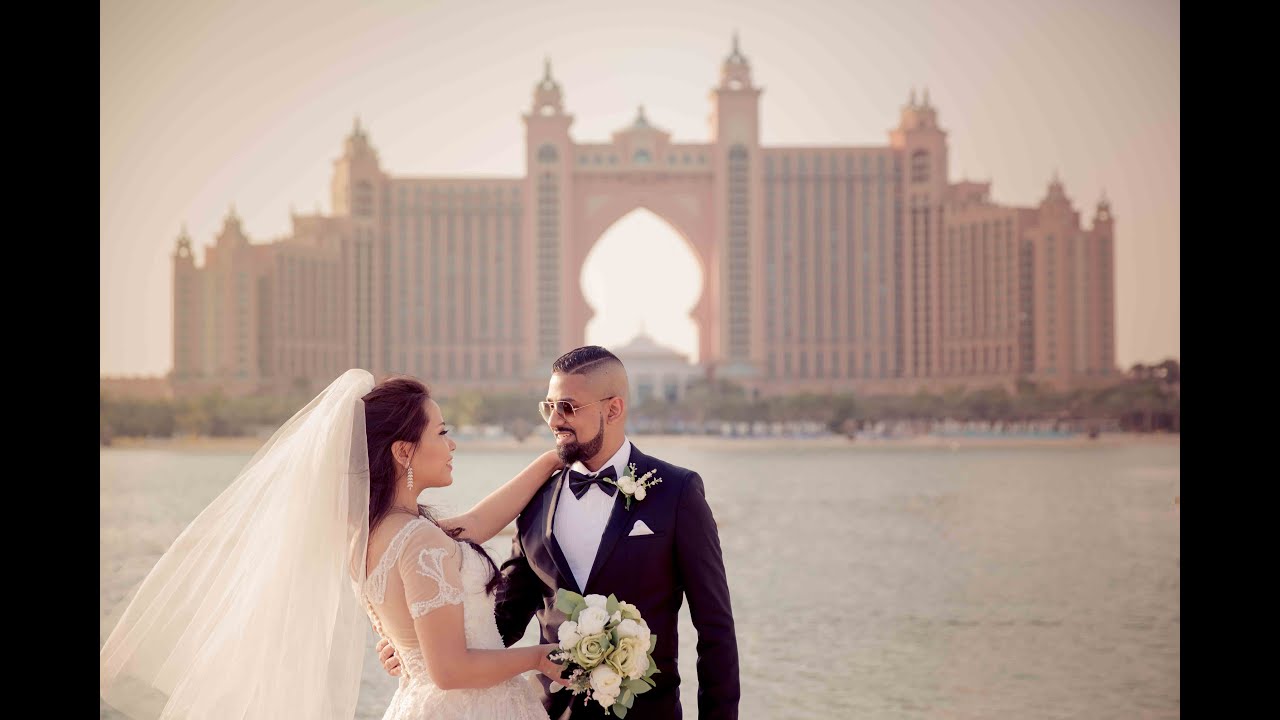 Osborn & Pam's Dubai Wedding | St Mary's Church | Atlantis The Palm