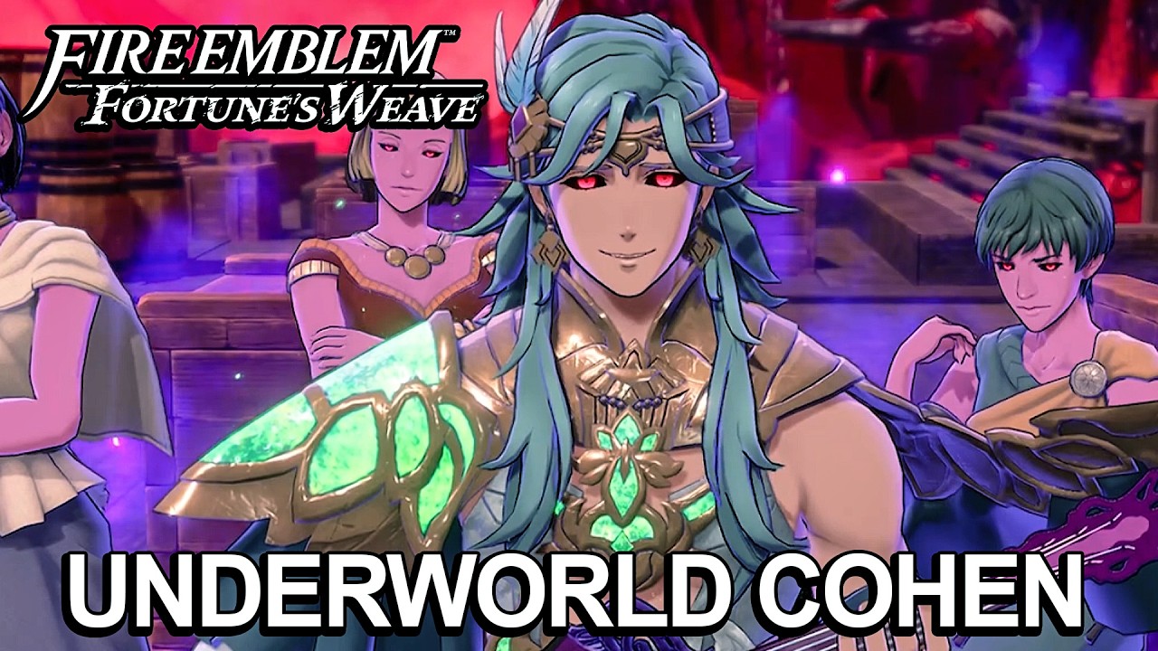 Fire Emblem Fortune's Weave - Full Underworld Cohen Boss Fight (4K)