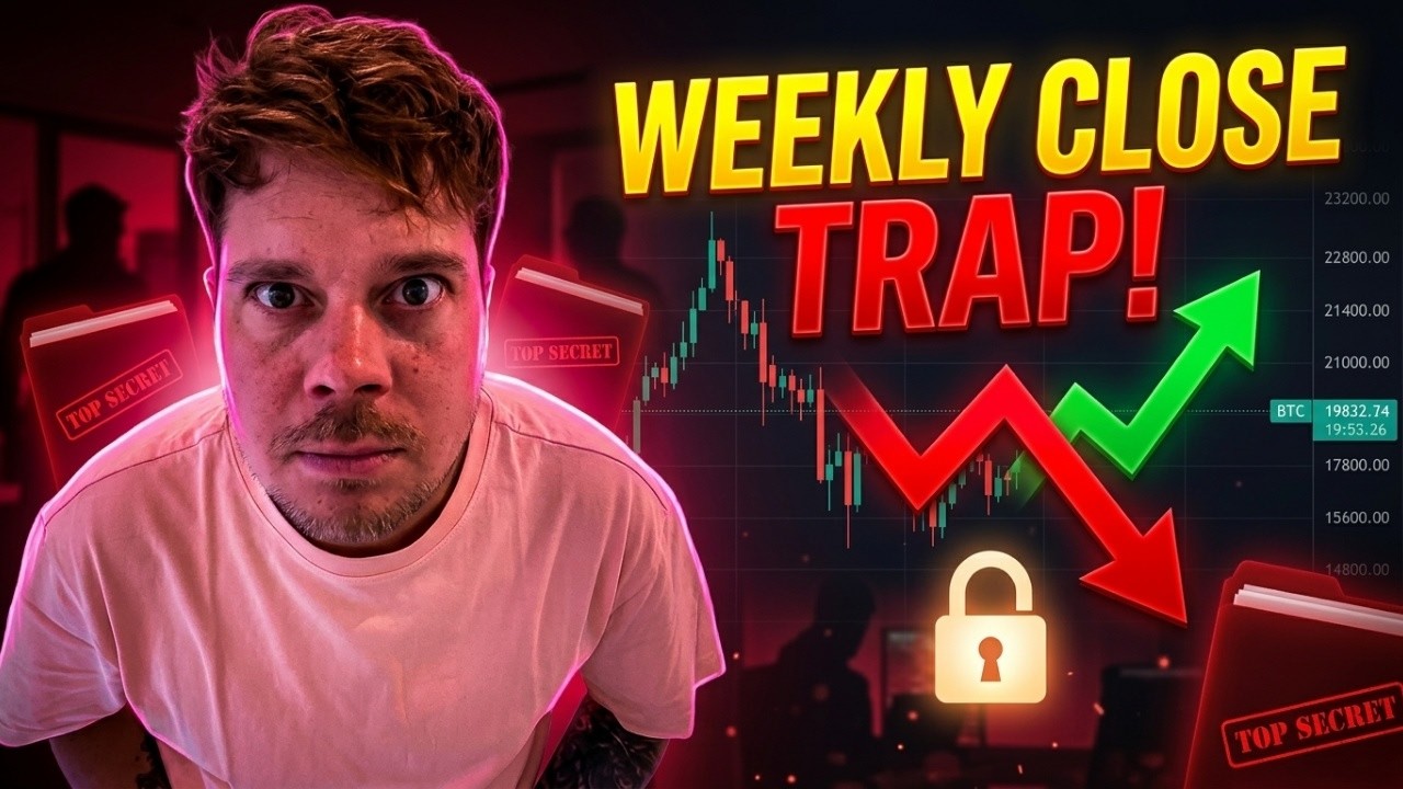 I&rsquo;m Trading The Weekly Close RIGHT NOW (DO NOT MISS THIS)