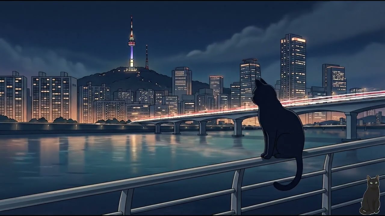 아싸, 퇴근이다! 🐈‍⬛ 밤이와 함께하는 텐션 업 퇴근길 플레이리스트 Finally Off Work! 🐈‍⬛ High-Energy Commute Playlist with BAMY