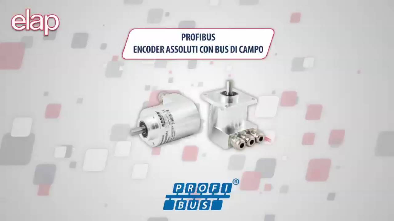 ELAP MEM-Bus Profinet & Profibus Encoder Assoluti con bus di campo