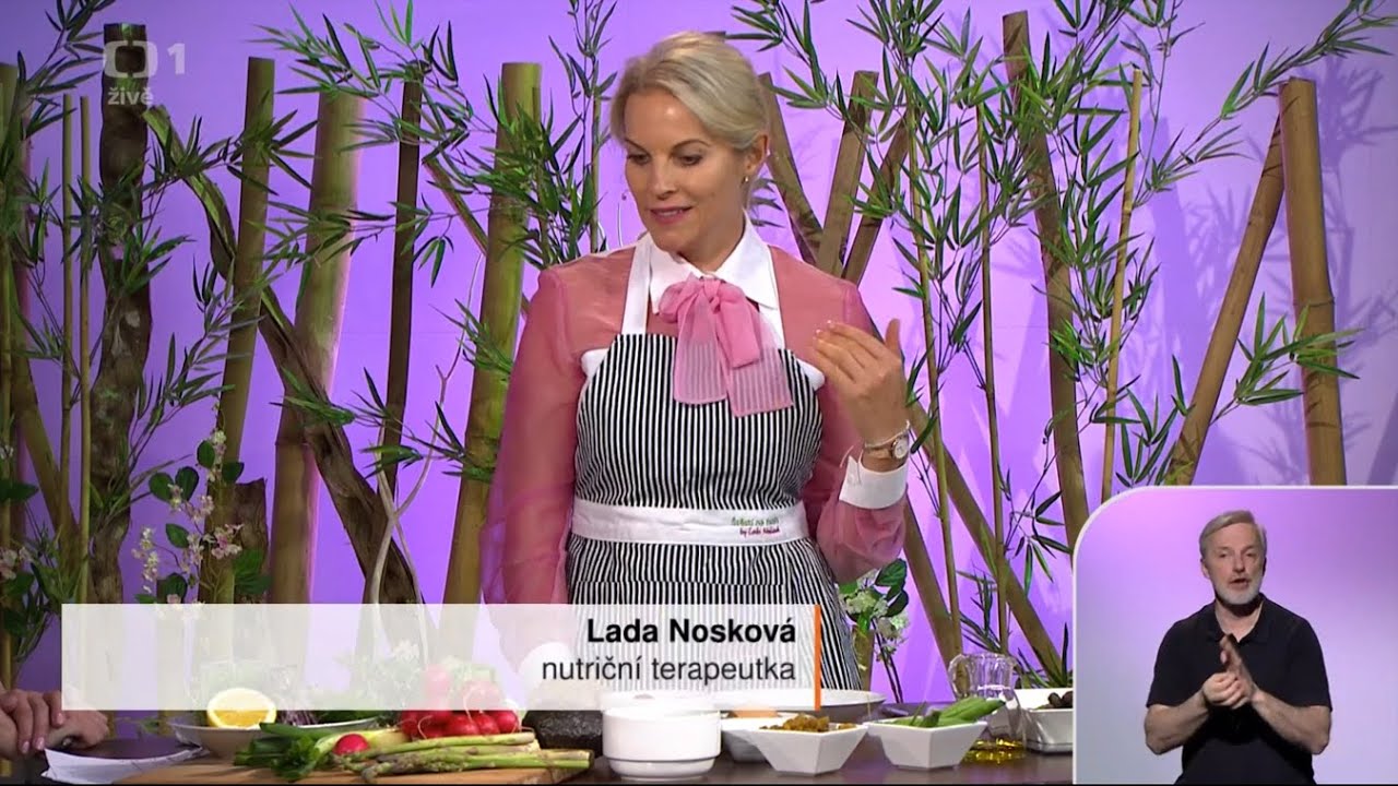 Zdravé jarní recepty na ČT1 (Lada Nosková | Diet Plan)