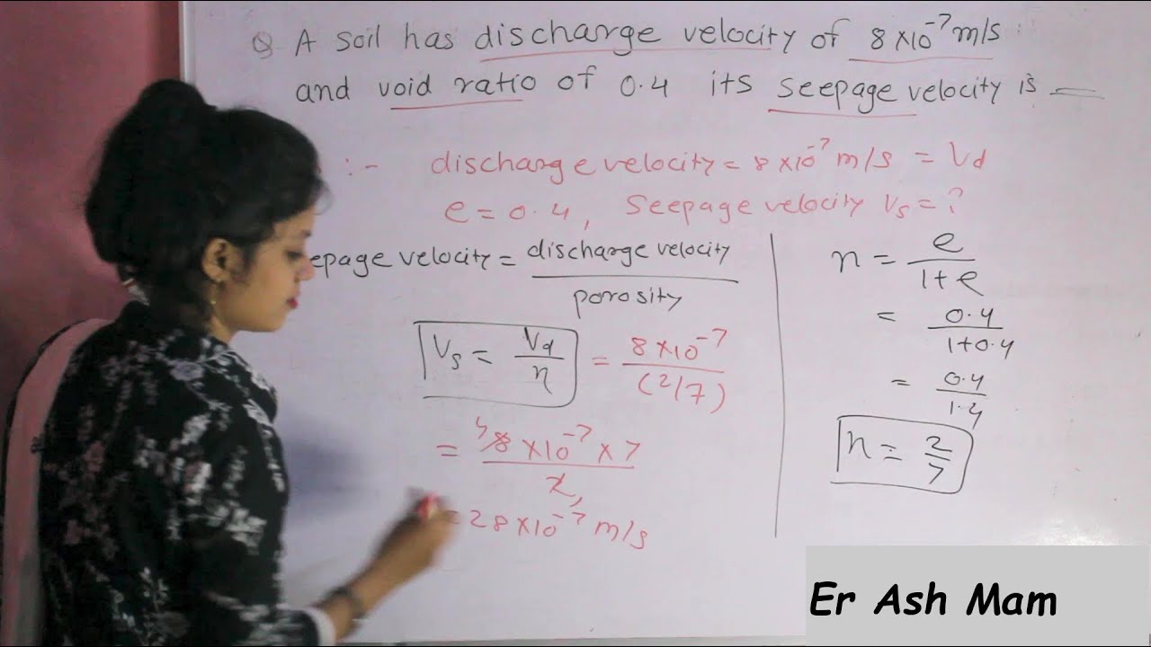 Geotechnical Engineering MCQ type numericals