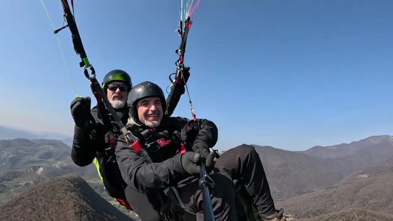 #PARAPENDIOBRESCIA LAGO DI GARDA 08 03 2026 VOLO ALBERTO MONTE PIZZOCOLO