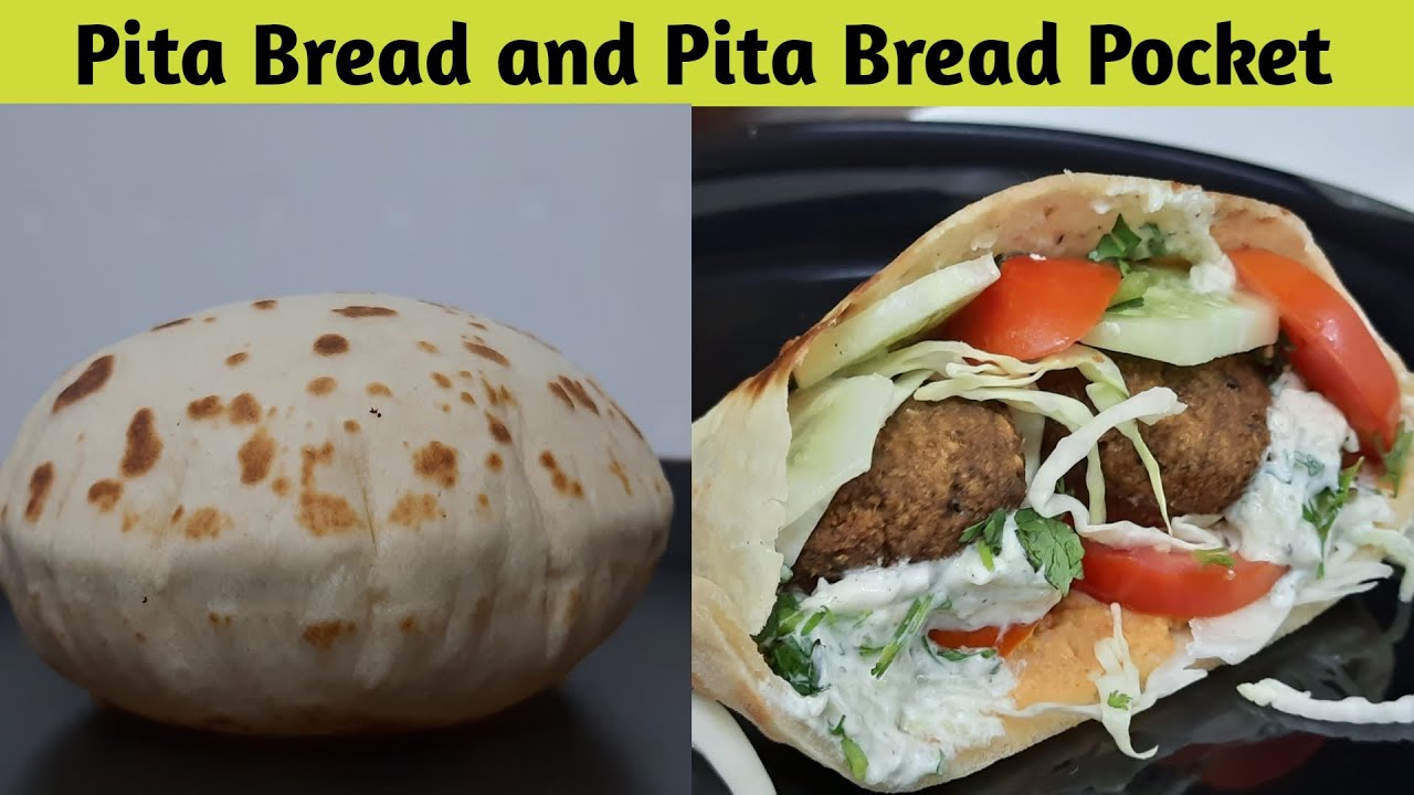 Pita Bread & Pita bread Pocket Recipe | Pita Bread without Yeast | Pita bread | My Jain Recipe