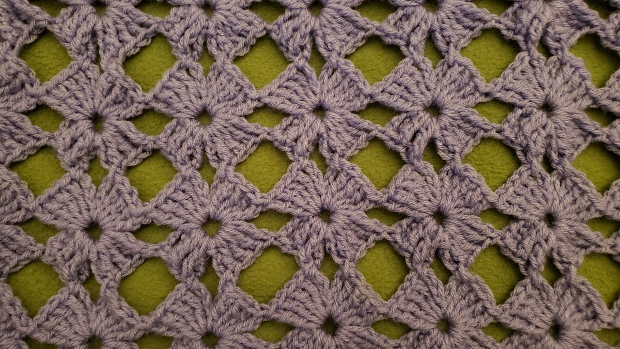 The Floral Lace Stitch - Crochet Tutorial! (Continuous & Join-As-You-Go, No Ends to Sew In!)