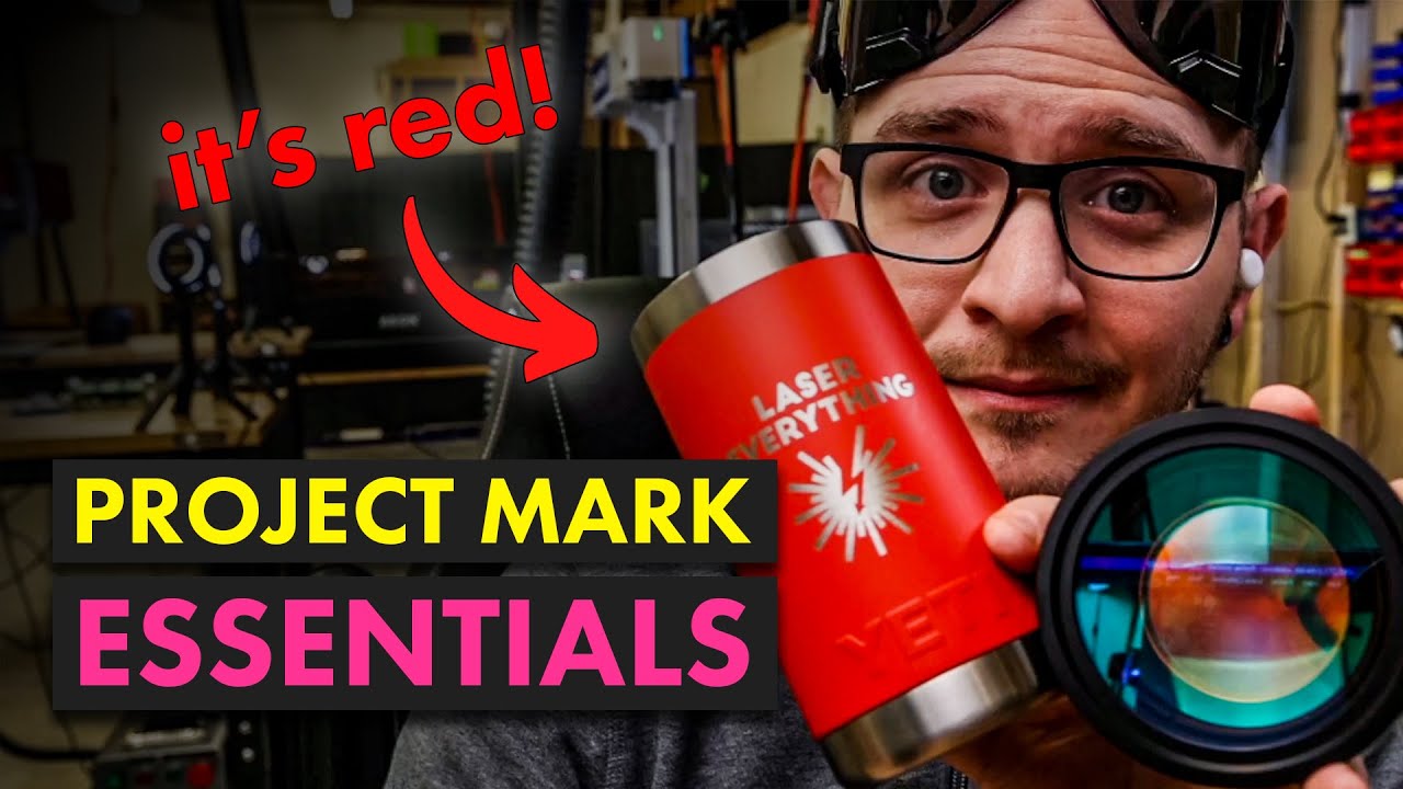 ProjectMark ESSENTIALS | Engrave Tumblers with EASE at 300mm