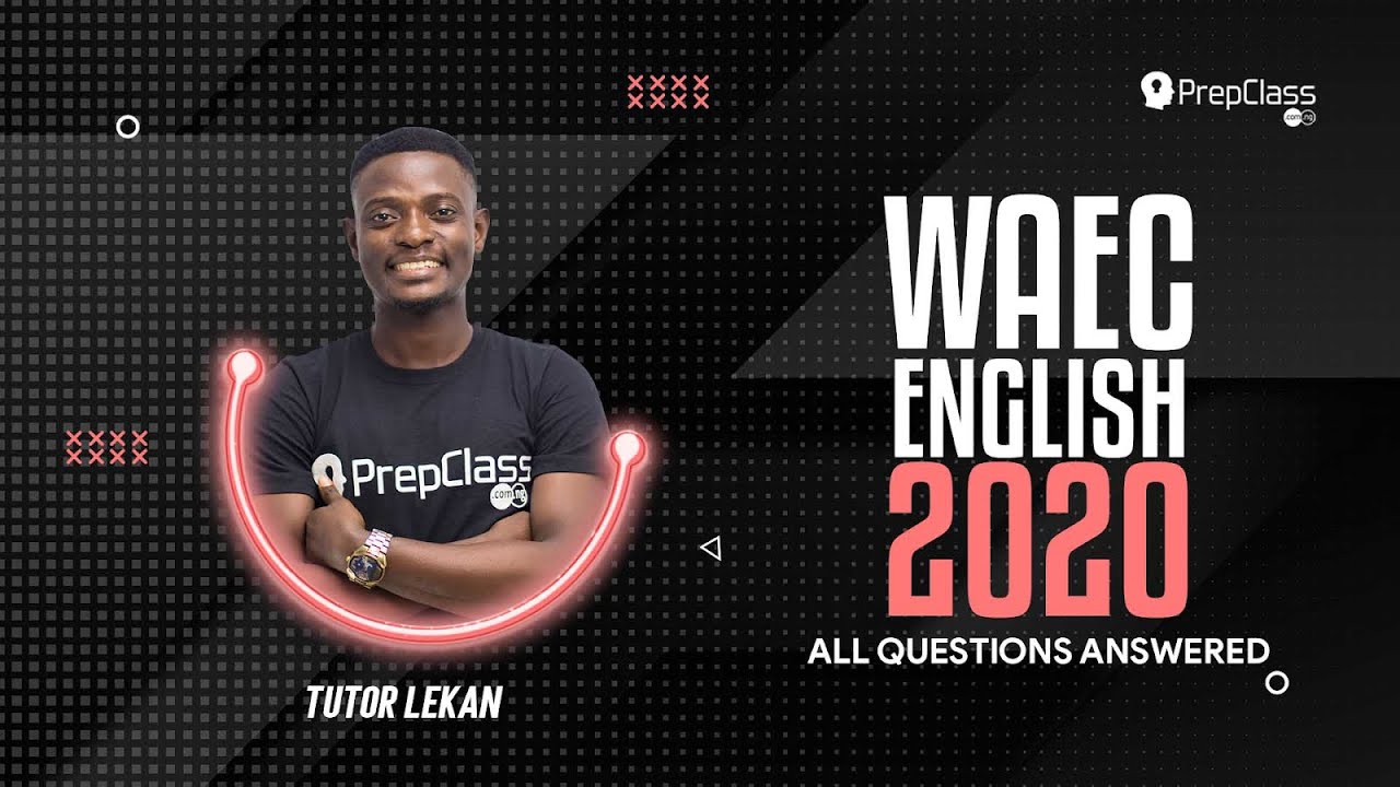 Q76 to Q80 WAEC ENGLISH 2020 PAST QUESTIONS SOLVED!!!