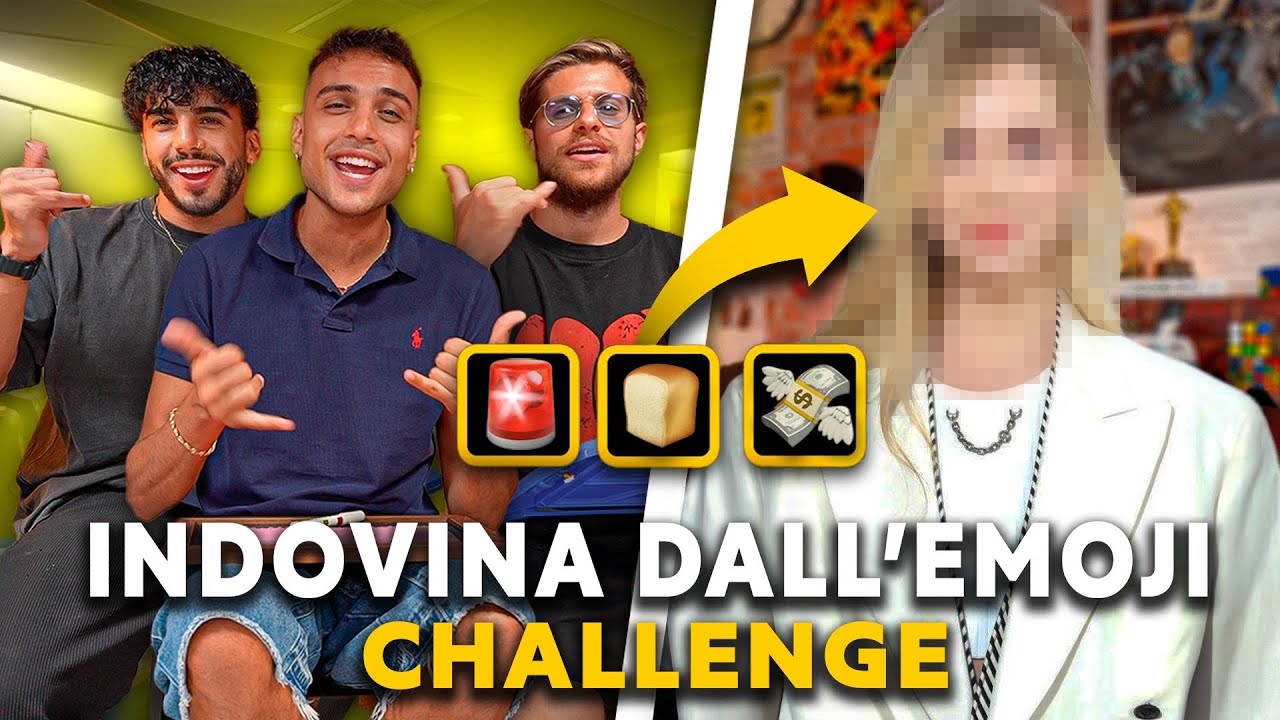 INDOVINA DALL'EMOJI CHALLENGE - L'ENNESIMO VIDEO PEGGIORE DI SEMPRE! | Awed, Riccardo Dose e Dadda