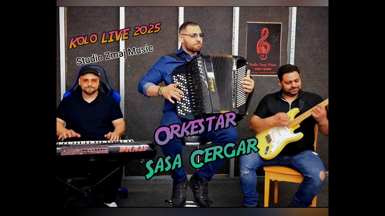 Sasa Cergar - KOLO LIVE (OFFICIAL VIDEO) 2025