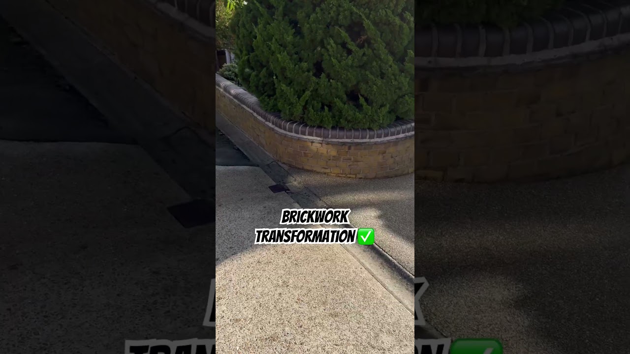 BRICKWORK JET WASH  