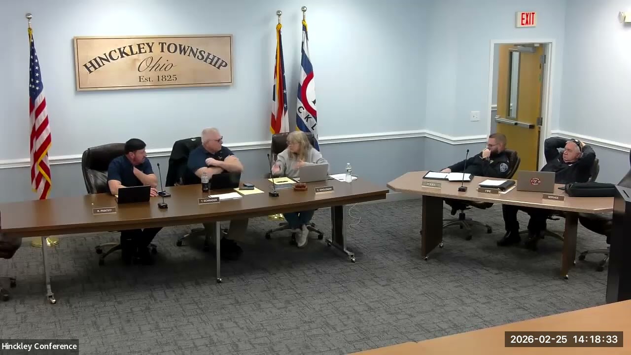 02/25/2026 Trustee Special Meeting Work Session