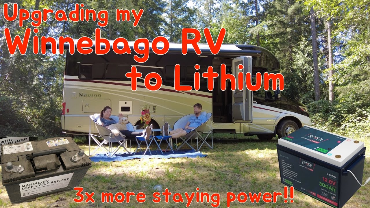 Обновление моего Winnebago RV до Lithium — Navion / Просмотреть процесс обновления