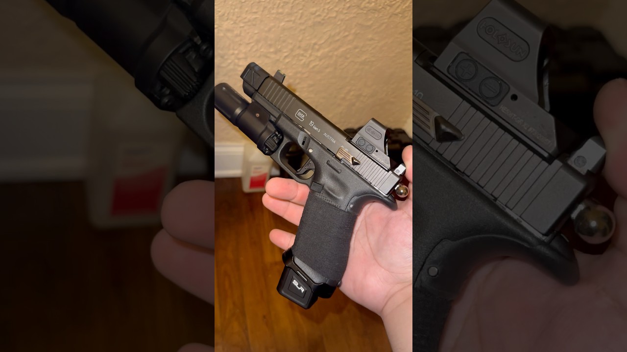 Новые Glock с оптическими прицелами и кастомными спусковыми крючками🫣🫣 