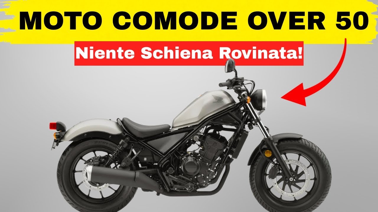 Le 15 Moto Più Comode per Over 50: Niente Schiena Rovinata!