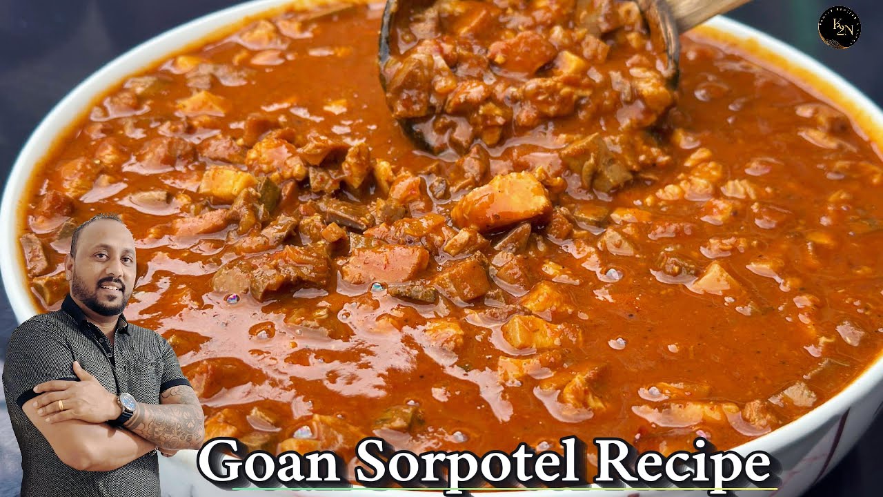 Goan Sorpotel Recipe | Goan Recipe | Pork Recipe | How to make Sorpotel
