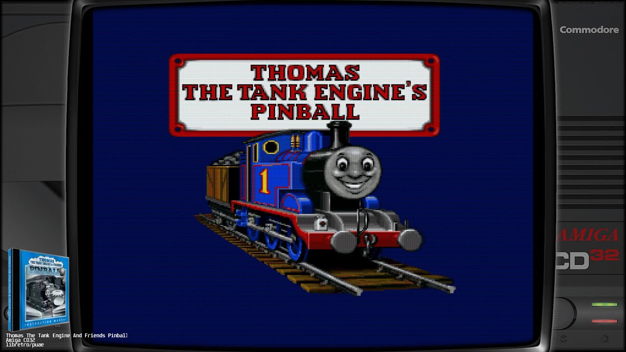 Thomas The Tank Engine & Friends Pinball (Amiga CD32 - Spidersoft - 1995) Batocera 40 Beta 50Hz