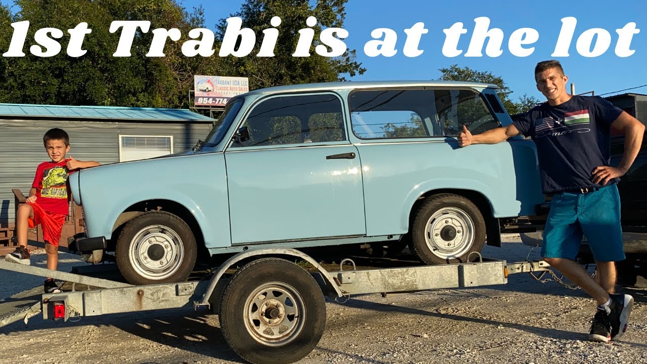 The first Trabant is at my dealership's lot - Titled in Florida and it's ready to go to her new home