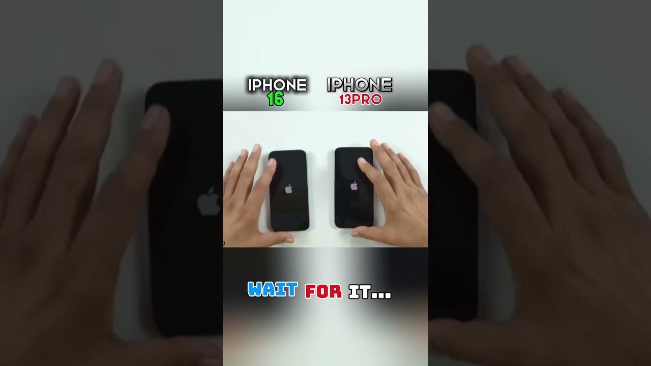 ⚡☠️ IPHONE 16 VS IPHONE 13PRO SPEED TEST!!
