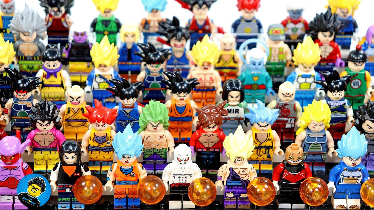 Lego Dragon Ball Z ドラゴンボールZ Super Saiyan サイヤ人 Saiyajin Xenoverse Goku 52 Unofficial Minifigures