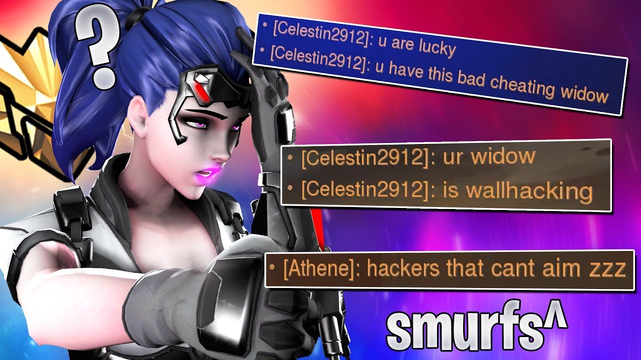 My TEAM threw the game cause they thought I was Cheating/Hacking on Widowmaker - Overwatch