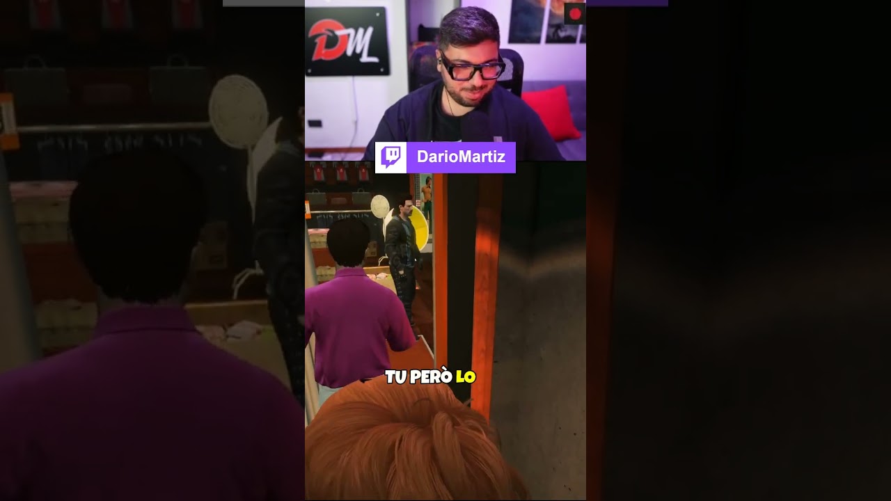 Una serie di fraintendimenti 😂!  #twitch #dariomartiz #twitchitalia #peakville #fivem