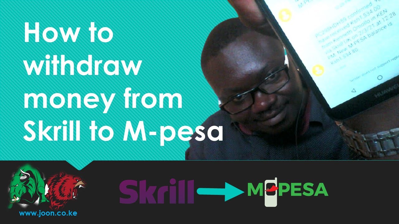 Как вывести деньги со Skrill на Mpesa