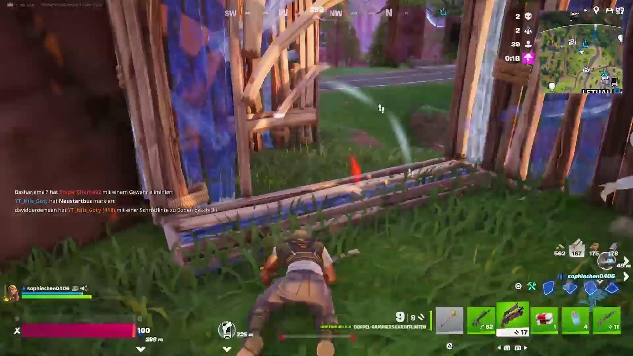 letzter Aufträge für den Hängegleiter in South Park event in Fortnite