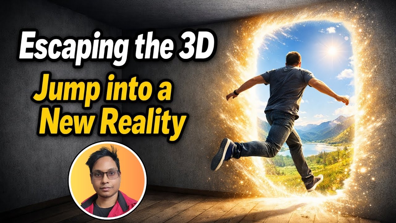 Escape the 3D and Jump Into A New Reality #lawofassumption  #quantum #shift