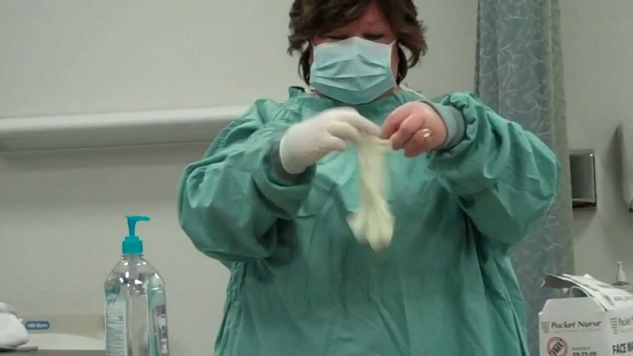 Donning and Removing Gown, Gloves, and Mask