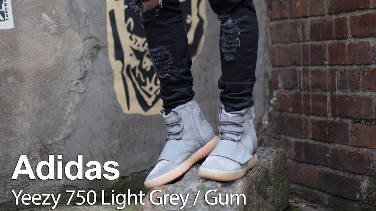 'A Closer Look' Adidas Yeezy 750 Light Grey/Gum + On Foot